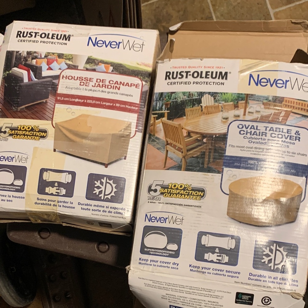 Rust-Oleum NeverWet Outdoor Furniture Covers
